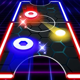 Air Hockey Glow HD Ultimate 2D 아이콘